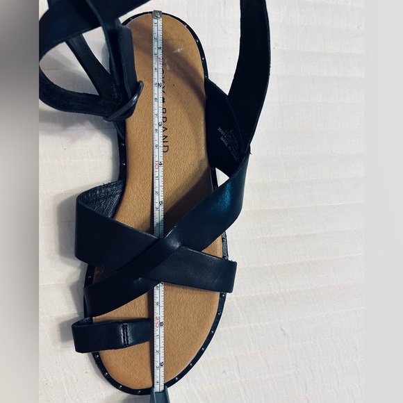 Lucky Brand Black Sandals, size 6.5, Worn once - Picture 11 of 11